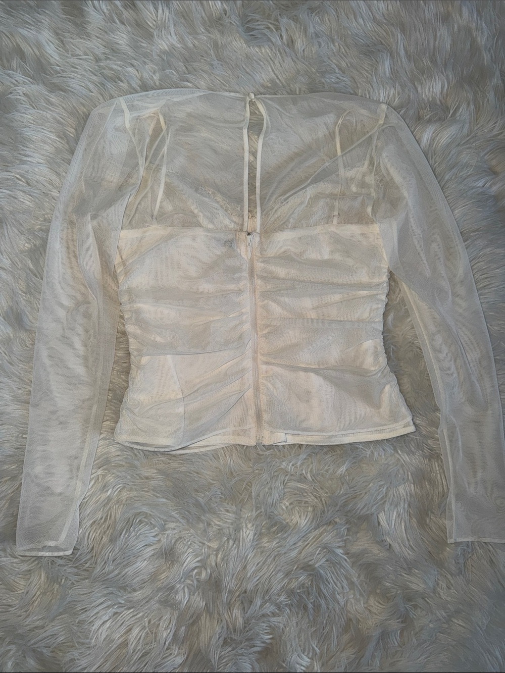 MISTRESS ROCKS Cream Underwired Top - Picture 13 of 16